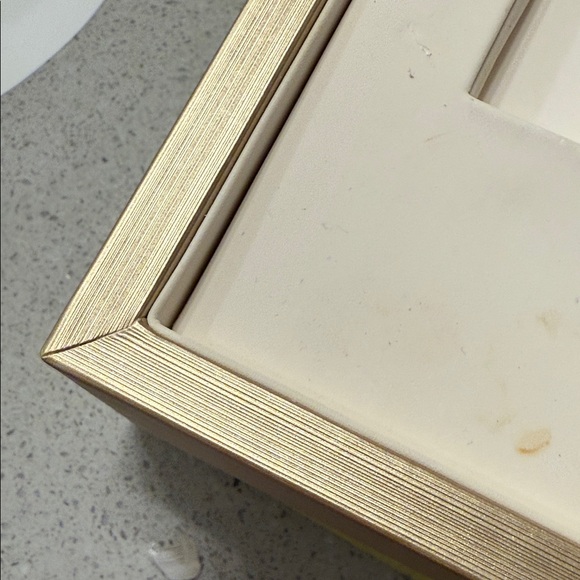 Dior Gold Jewelry Box with Embossed Interior empty - Picture 5 of 8